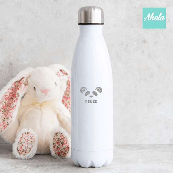 【Panda】Engraved Stainless Steel Hot or Cold Bottle 刻名不鏽鋼保冷/保温樽