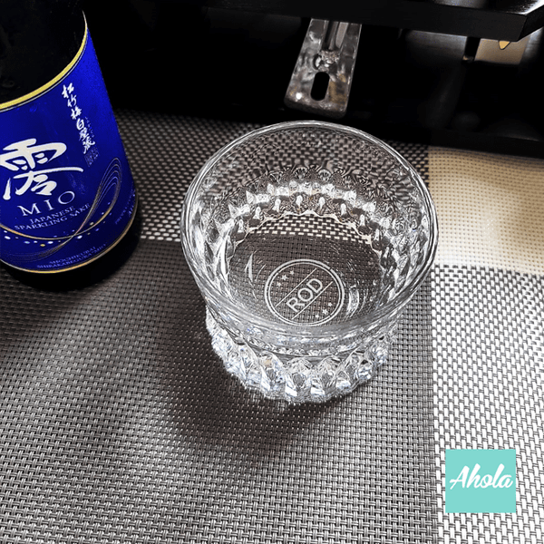 【Kanji】Personalizable Carved Wine Glass 杯底刻字浮雕玻璃酒杯