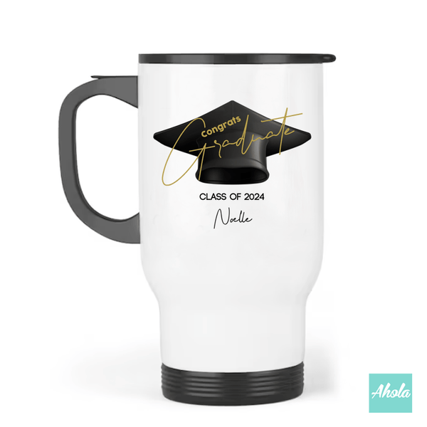 【Congrats Graduate】Stainless Steel Travel Tumbler 不鏽鋼保溫杯