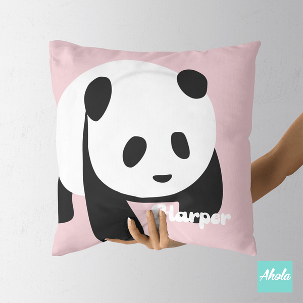 【Giant Panda】Cushion 熊貓圖案咕𠱸套 (**送咕𠱸芯)