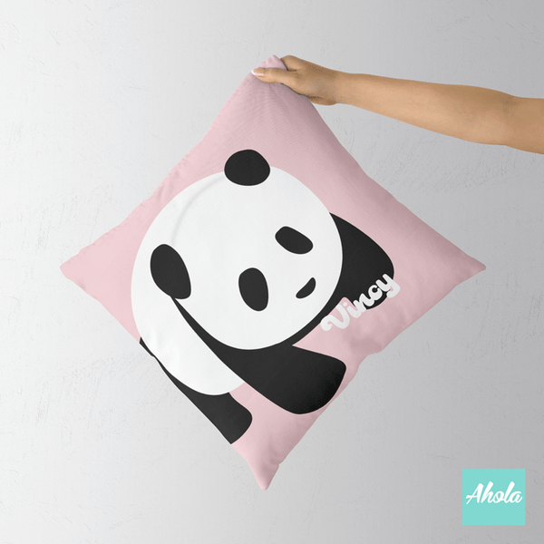 【Giant Panda】Cushion 熊貓圖案咕𠱸套 (**送咕𠱸芯)