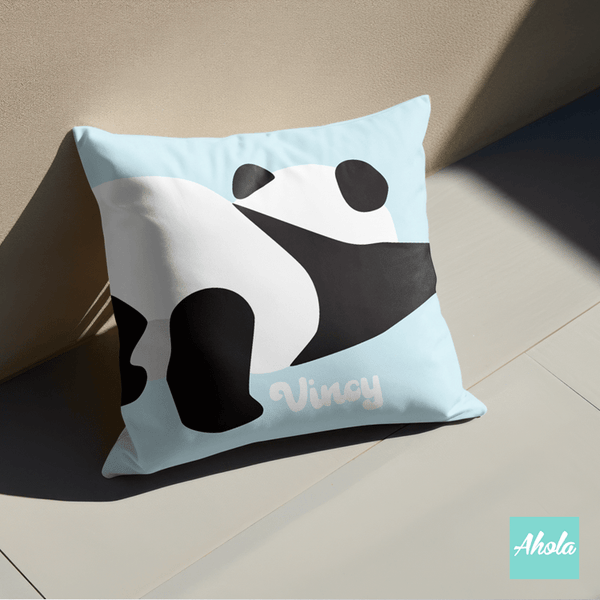 【Giant Panda】Cushion 熊貓圖案咕𠱸套 (**送咕𠱸芯)